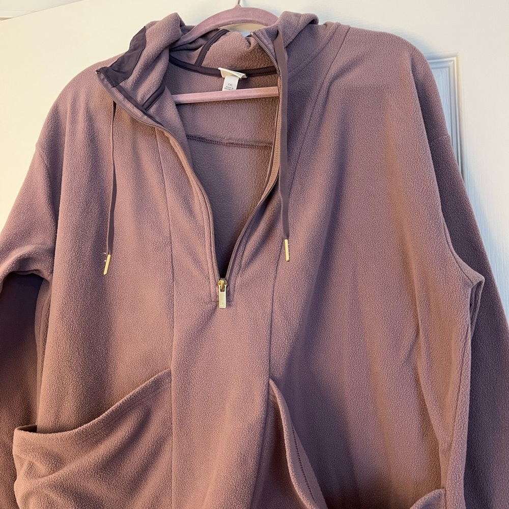 All In Motion - Half Zip Up Fleece Hoodie - Picture 2 of 7